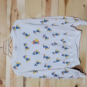 Adorable duck sweatshirt! 80s